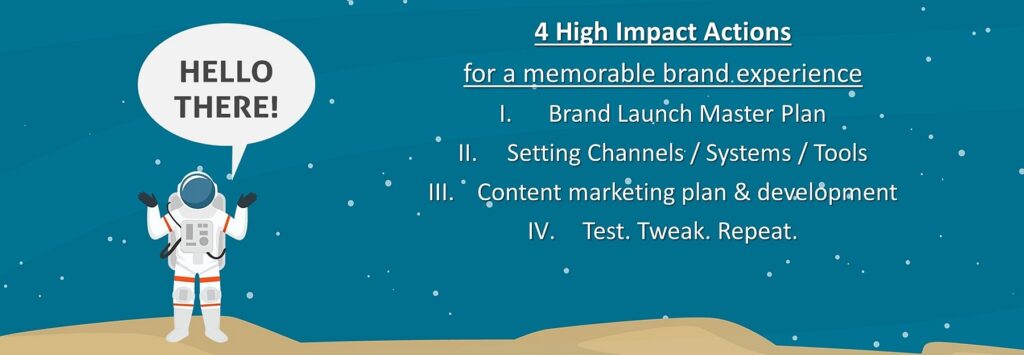 4 high impact actions for a memorable brand launch