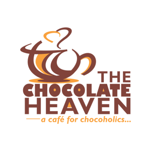 The Chocolate Heaven Cafe Website Design Logo