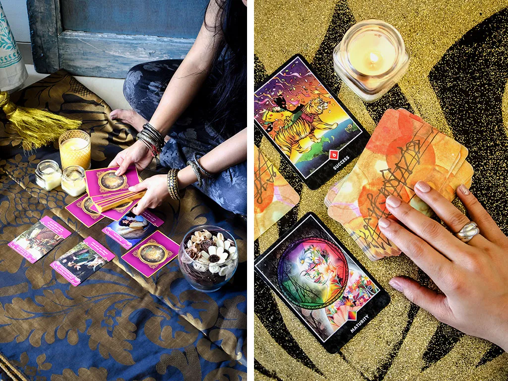 Tarot Encounters - Tarot Reading ecommerce website - Card Photography