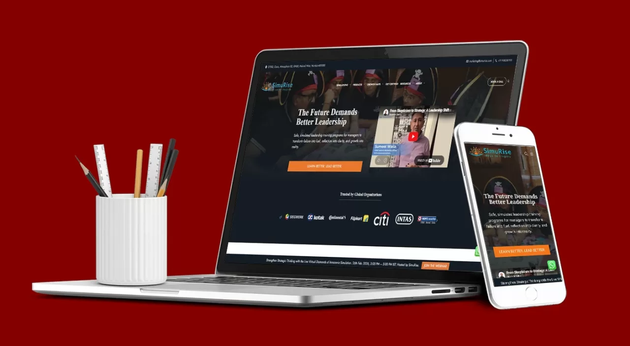 SimuRise Learning Website