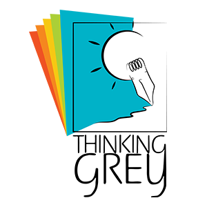 Thinking Grey Logo